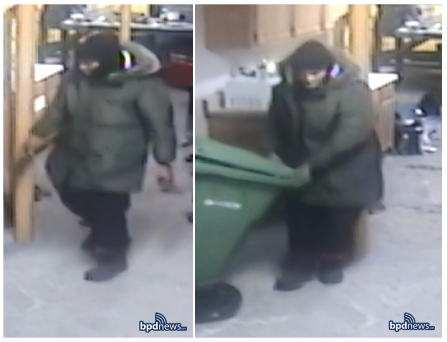 Two pictures of Suspect from B-2 ID Wanted Post, on 01-27-2026