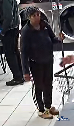 Surveillance image of suspect