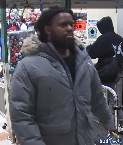 Surveillance image of credit card fraud suspect
