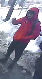 Second surveillance image of suspect